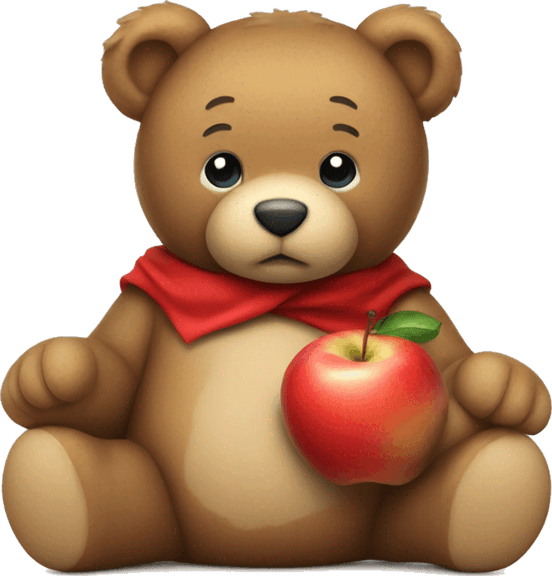 Apple Iphone Bear Emoji PNG