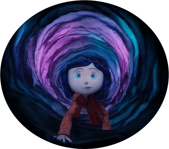 Coraline Button Eyes PNG