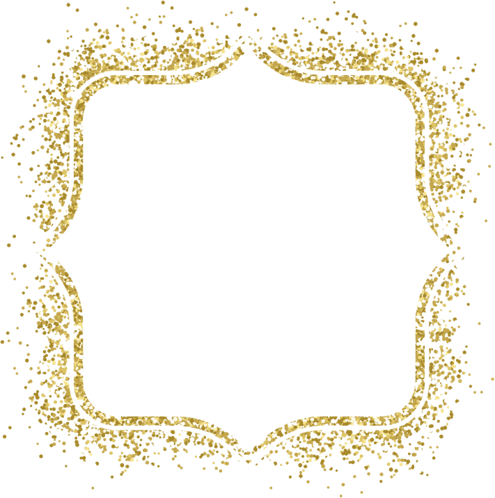 Glitter Frame PNG
