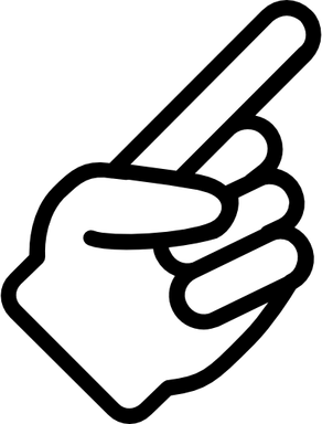 Pointing Hand PNG