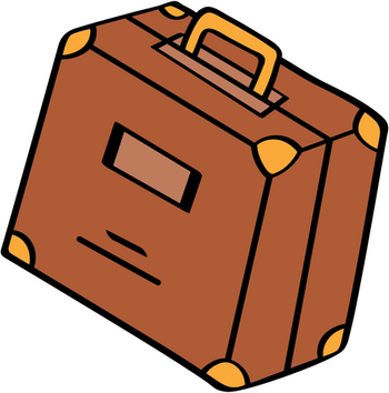 Money Suitcase PNG