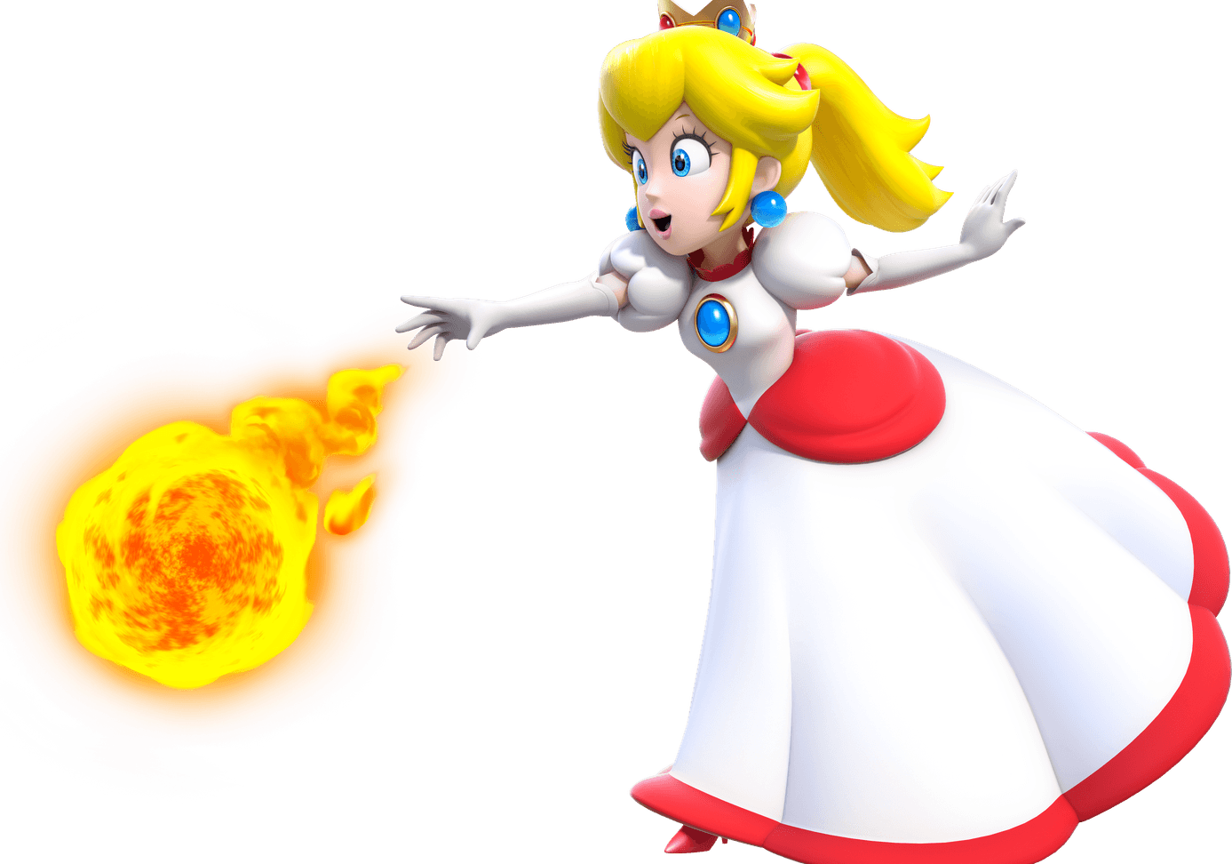 Peaches Mario PNG