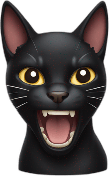 Screaming Cat PNG