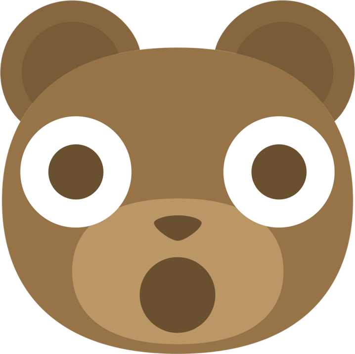 Bear Emoji PNG