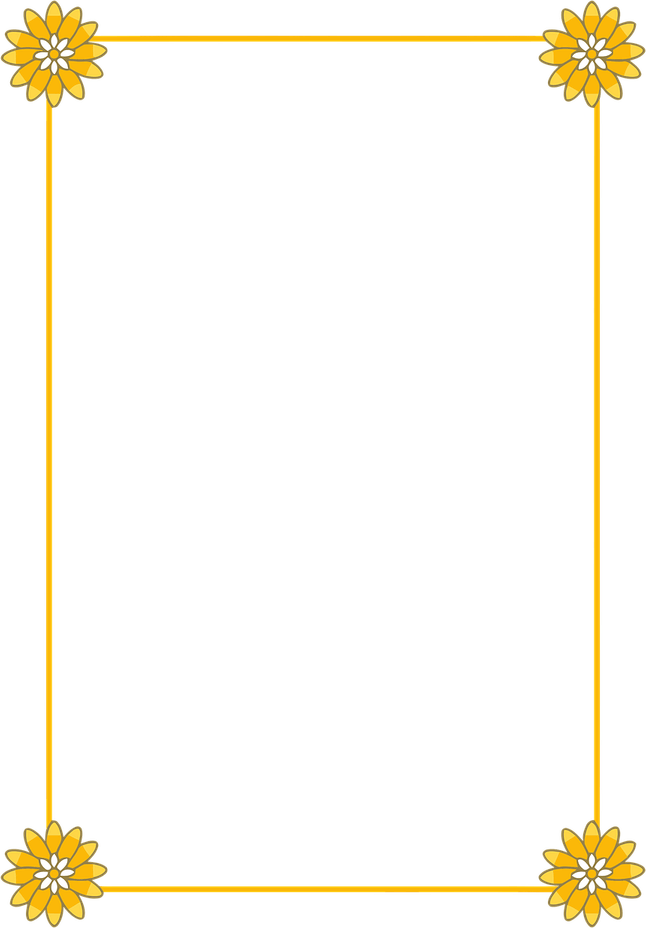 Page Border A4 PNG