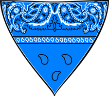 Blue Bandana PNG