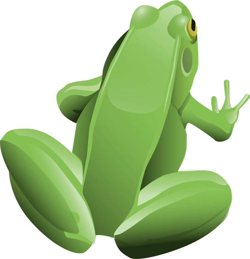 Cartoon Frog PNG