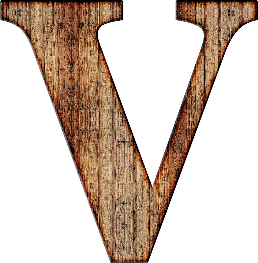 V Letter PNG