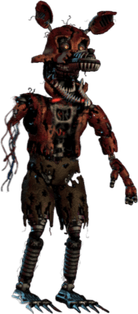 Nightmare Foxy PNG