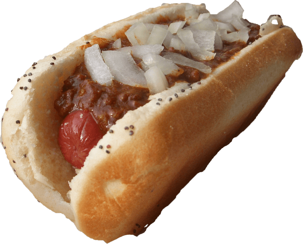 Chili Cheese Hot Dog PNG