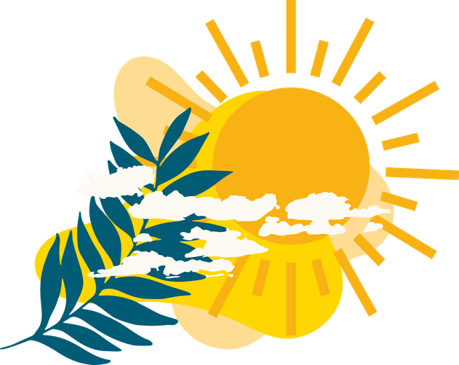 Fire Sun PNG