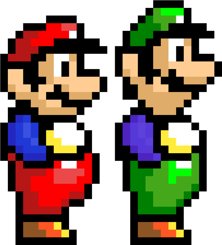 Retro Mario PNG