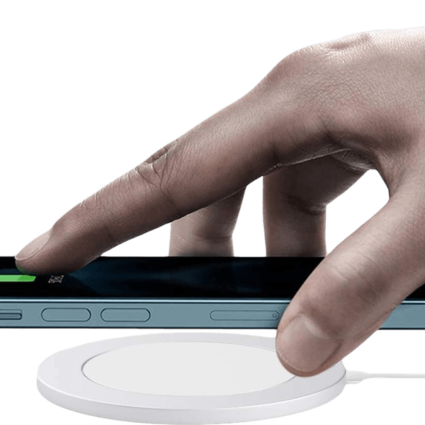 Charger Holding Phone PNG