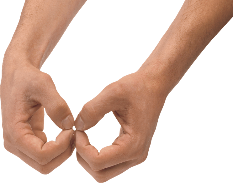 Hand Holding Something PNG
