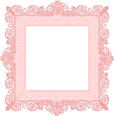 Pink Lace Border PNG