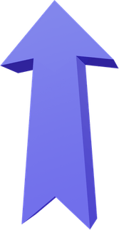 Pointing Up Arrow PNG