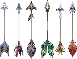 Boho Arrow Art PNG