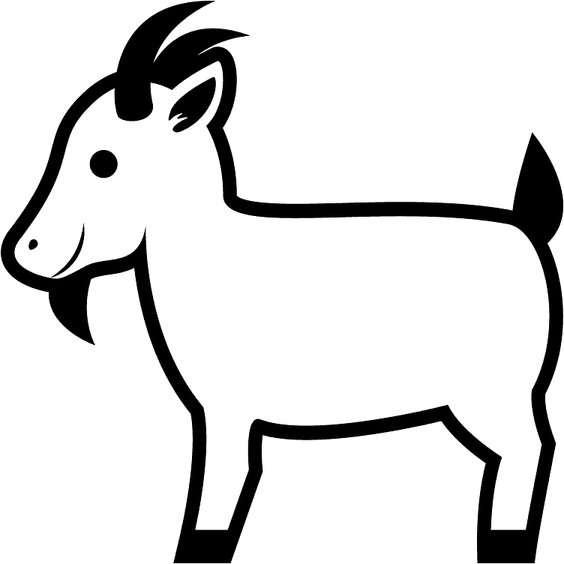 Goat Emoji PNG