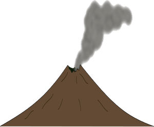 Volcano PNG