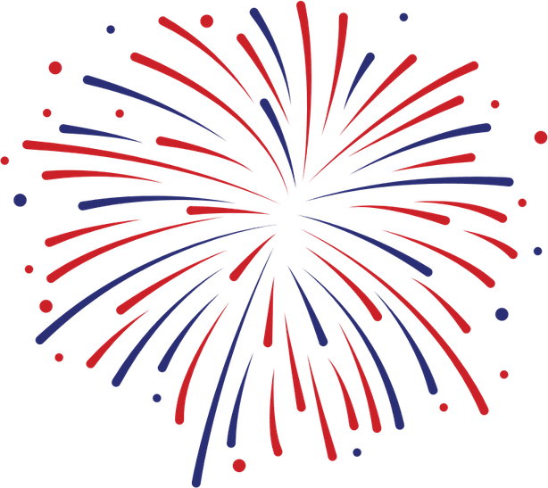 4th Of July Fireworks PNG