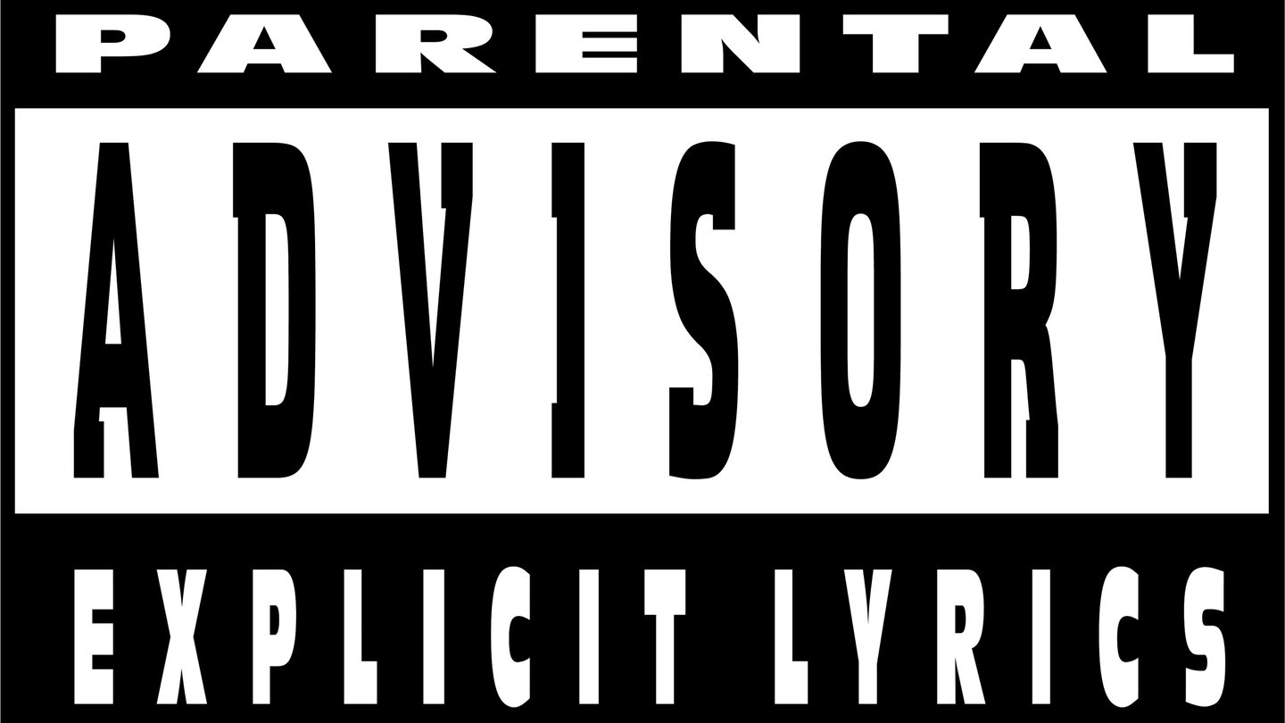 Parental Advisory Explicit Content PNG