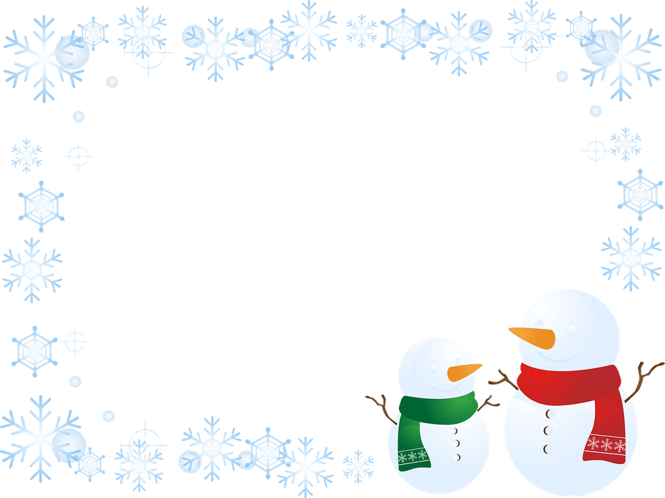 Frosty Border PNG