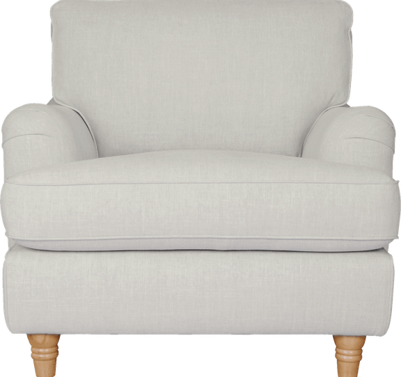 Armchair White Back PNG