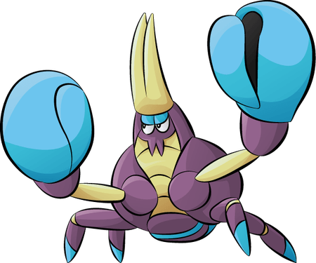 Crabominable Pokemon PNG