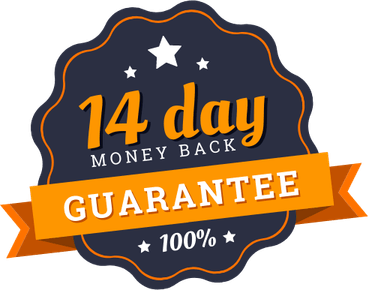 14 Days Money Back Guarantee PNG
