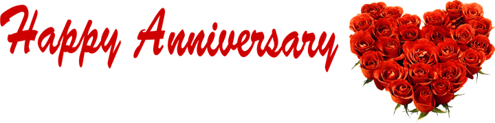 Happy Anniversary PNG