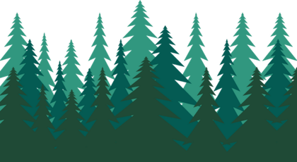 Mountain With Tree PNG