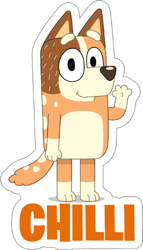 Chili Bluey PNG