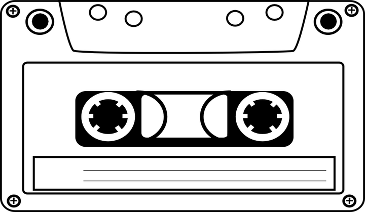 Audio Cassette PNG
