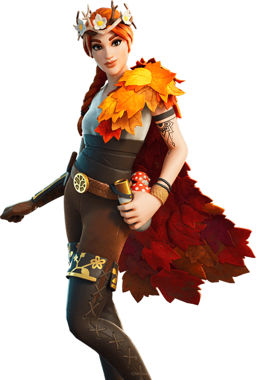 Fortnite The Autumn Queen PNG