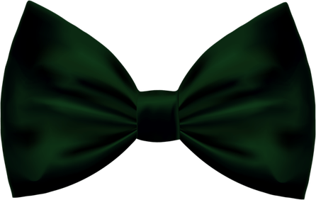 Green Coquette Bow PNG