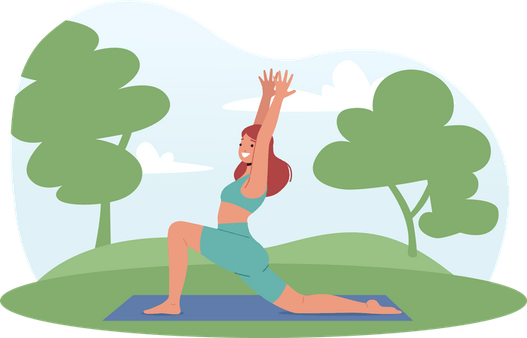 Yoga Banner PNG