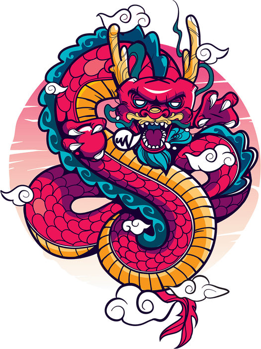 Japanese Dragon PNG