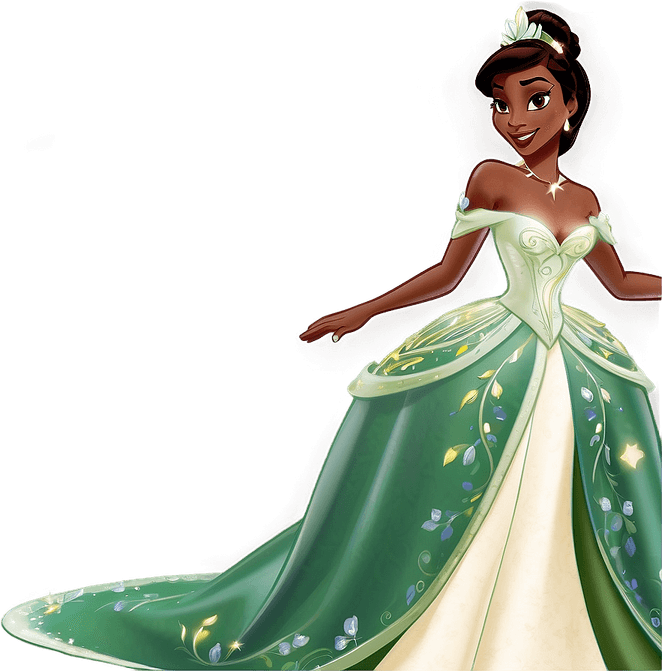 Princess Tiana Crown PNG