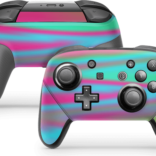 Switch Controller Nintendo Switch Pink And Green PNG