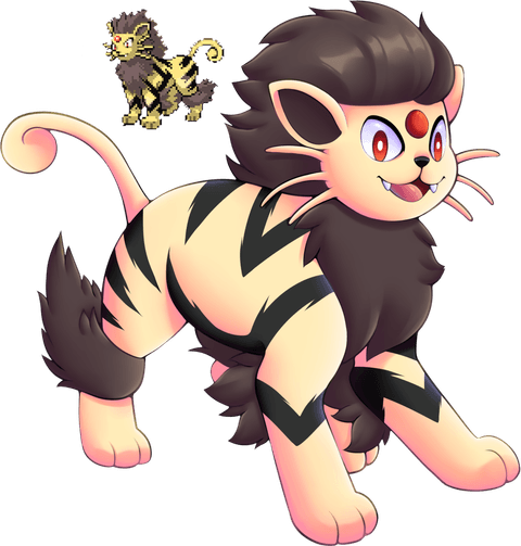 Arcanine Pokemon PNG