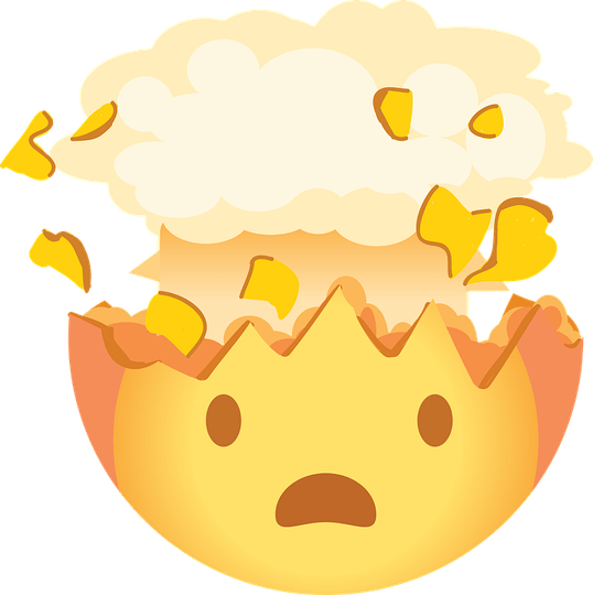 Exploding Head Emoji PNG