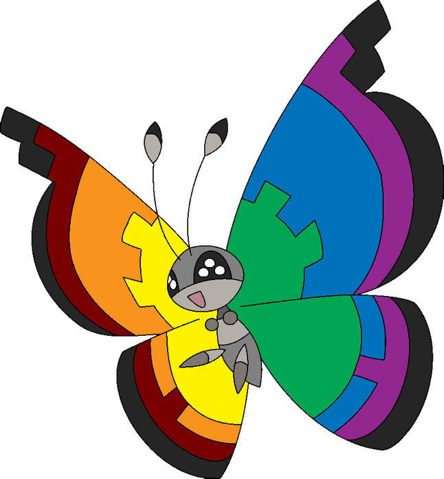 Scatterbug Pokemon PNG