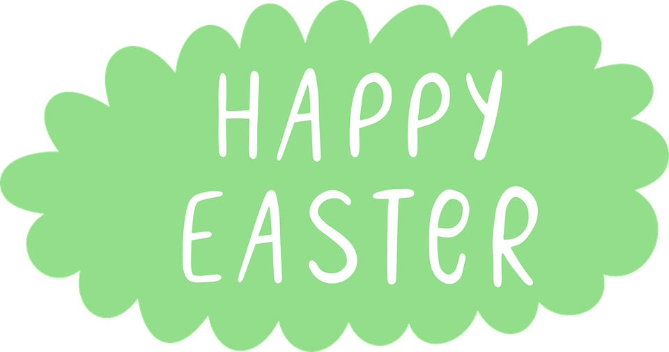 Happy Easter Banner PNG