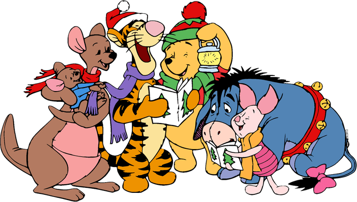 Winnie The Pooh Christmas PNG