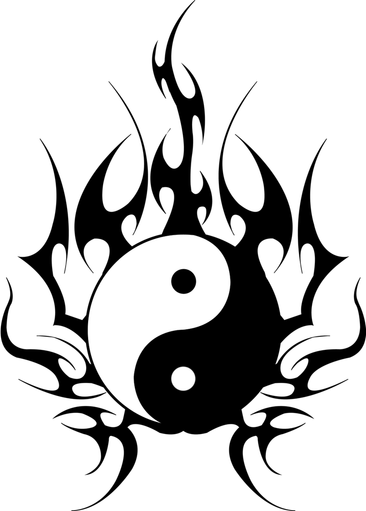 Yin Yang Tattoos PNG