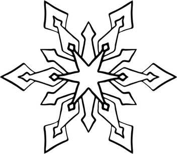 Snow Star PNG