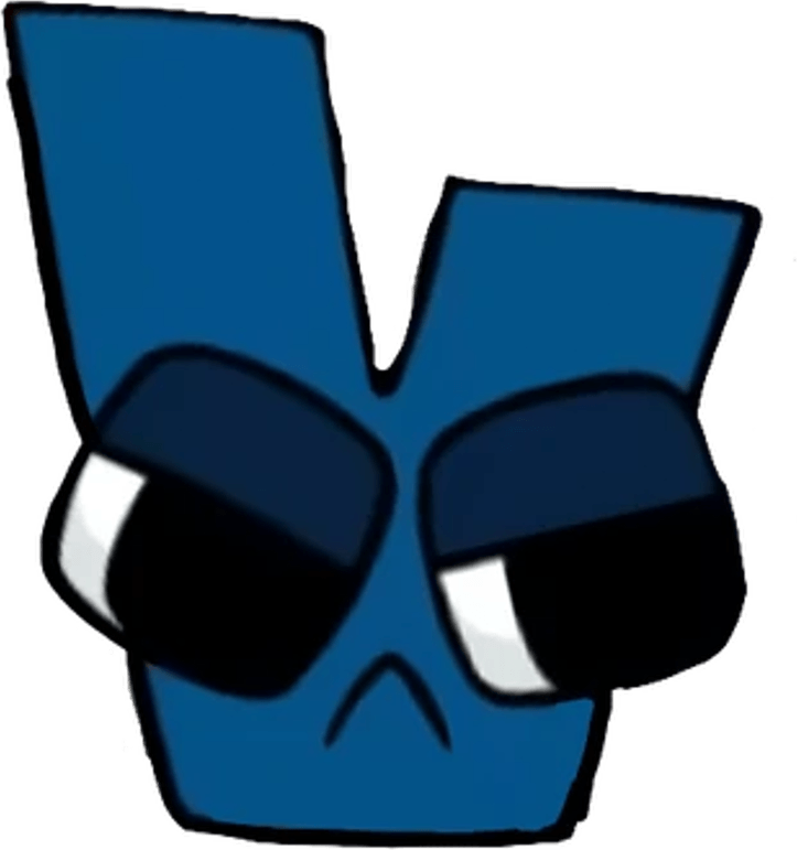 Alphabet Lore Letter V PNG
