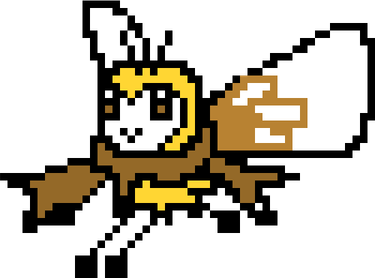 Ribombee Pokemon PNG