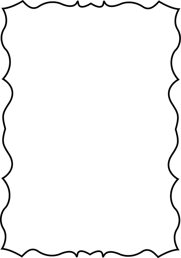Squiggly Border PNG