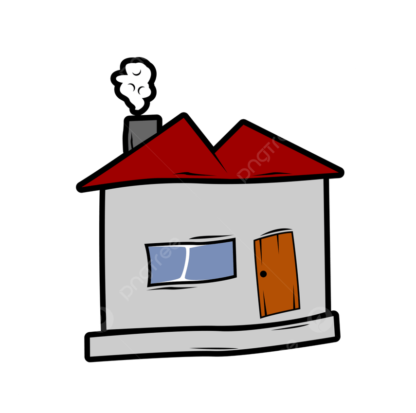 Cartoon House PNG